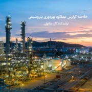خلاصه گزارش عملکرد بهره وری پتروشیمی متانول